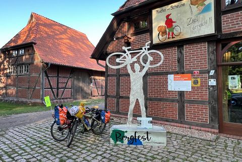 Bergfest - Die Mitte des Weser-Radweges