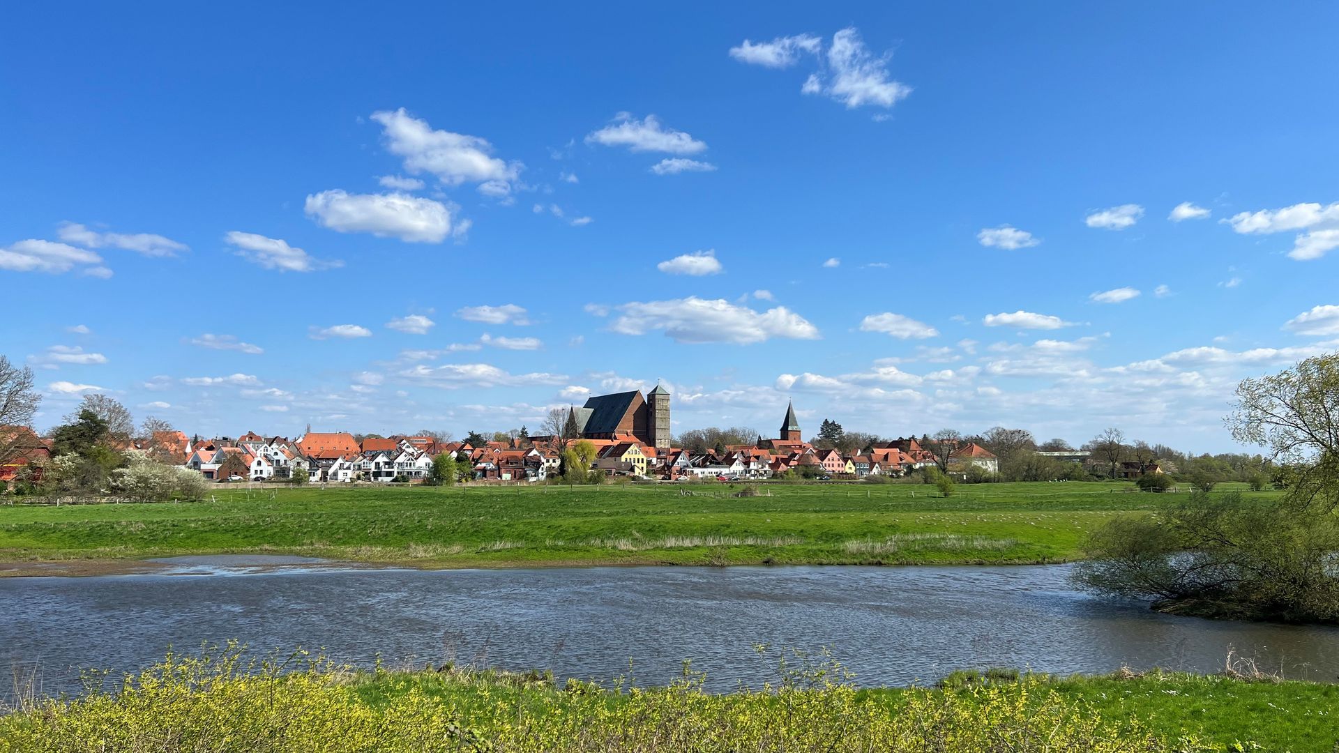 Stadtansicht Verden an der Aller